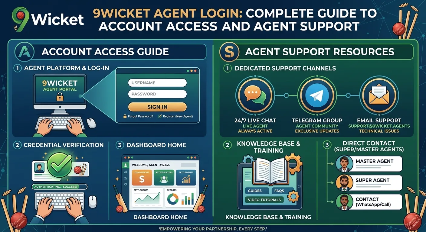 9Wickets Agent Login: Complete Guide to Account Access and Agent Support