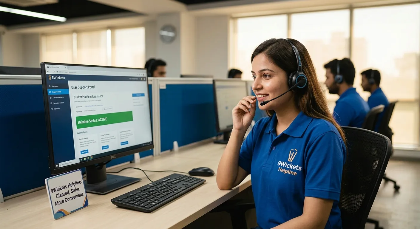9Wickets Helpline: Your 24/7 Support Partner for a Seamless Cricket Experience