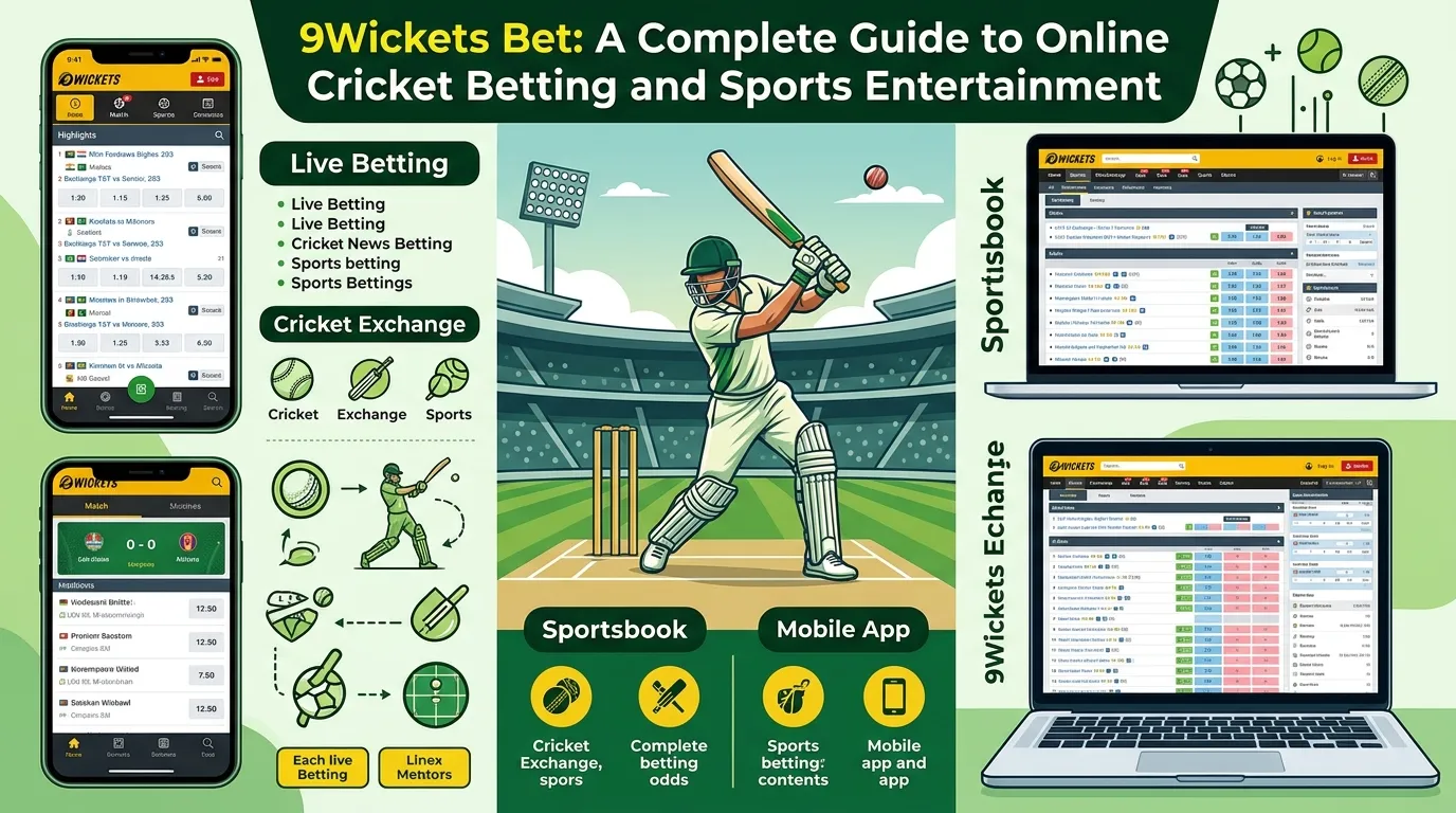 9Wickets Bet: A Complete Guide to Online Cricket Betting and Sports Entertainment