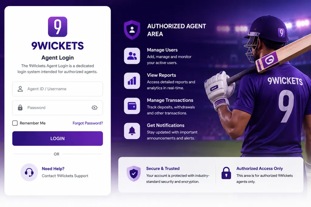 9Wickets Agent Login
