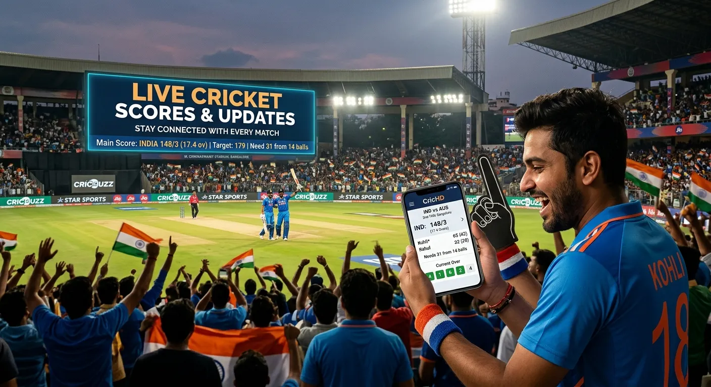 Live Cricket Scores & Updates: Stay Connected With Every Match