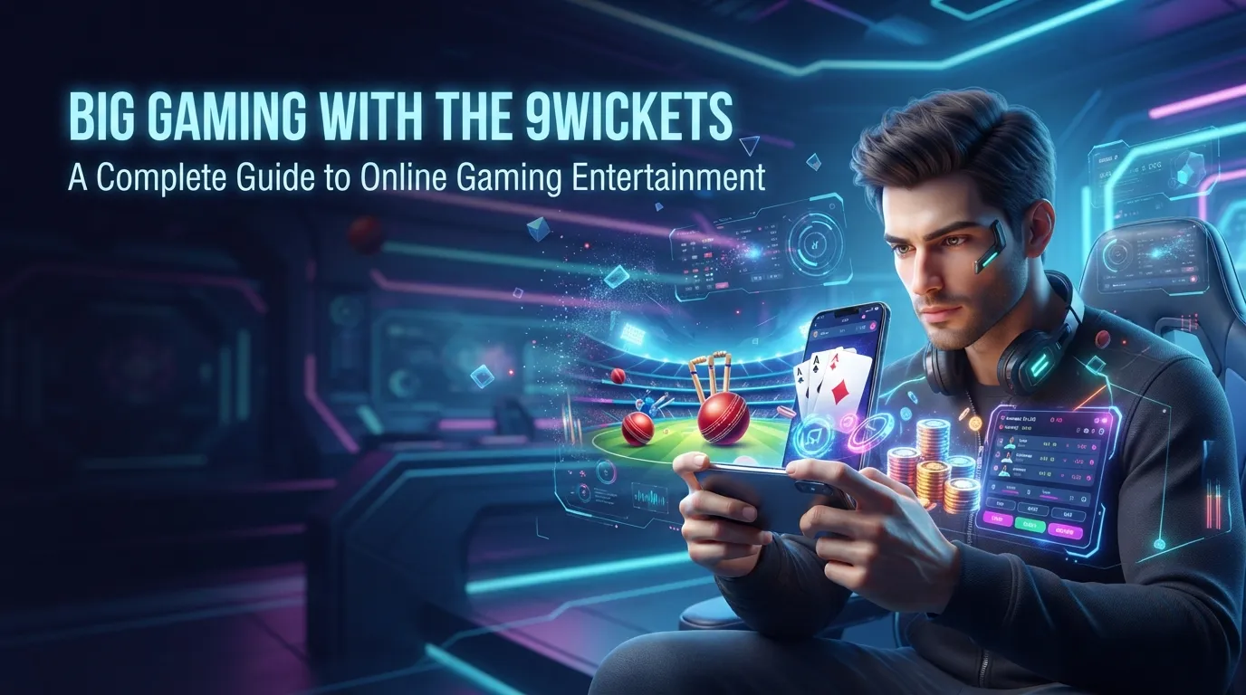 Big Gaming with The 9Wickets: A Complete Guide to Online Gaming Entertainment