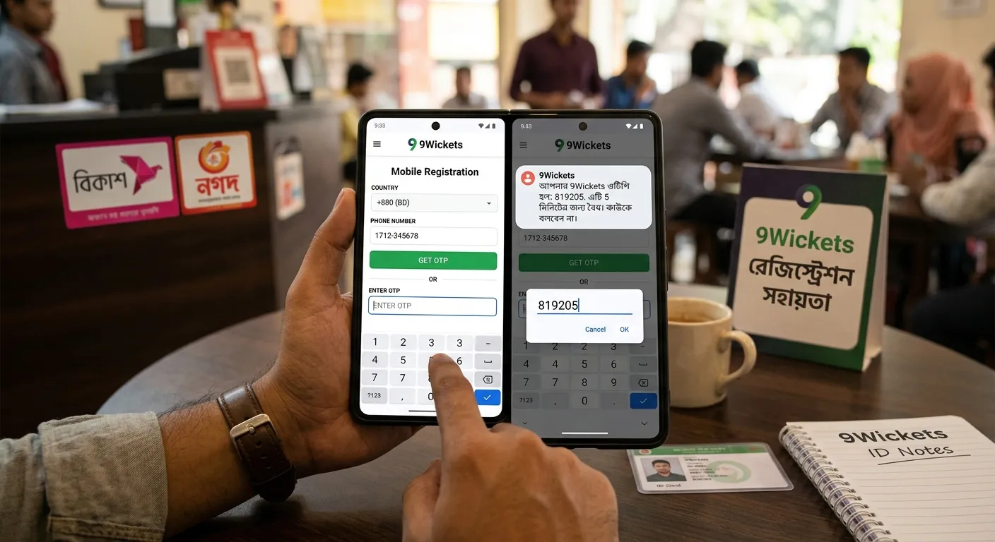 Complete Guide to 9Wickets Mobile Registration and OTP Verification